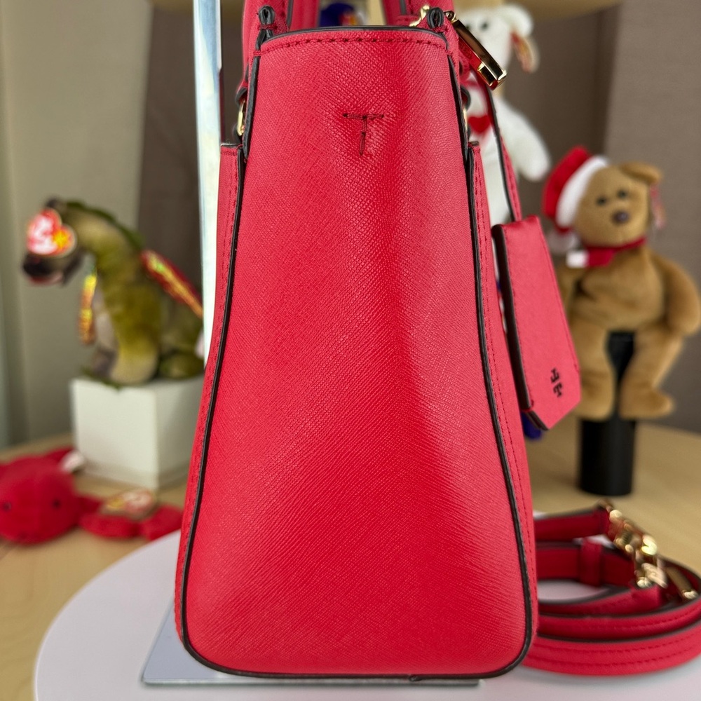 💥TORY BURCH - Robinson Small Double-Zip Tote - 45U432 - Picture 8 of 17